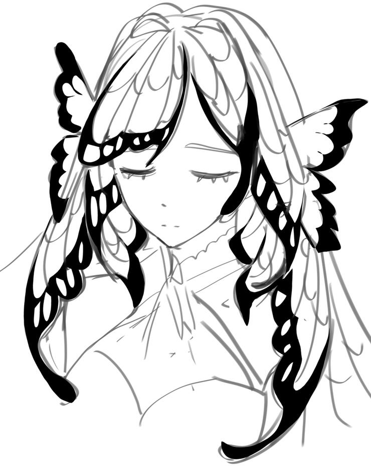 Sketched Nara by Derii